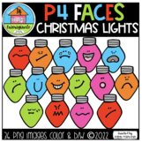 P4 FACES EMOTIONS Christmas Light Faces (P4Clips Triorigin