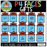 P4 FACES EMOTIONS Gift Faces (P4Clips Trioriginals) FEELIN