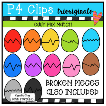 P4 FREE Eggy (P4 Clips Trioriginals Clip | TPT