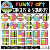 P4 Funky ART Circles and Squares (P4Clips Trioriginals) AR