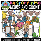 P4 STORY TIME Mouse and Cookie (P4 Clips Trioriginals) BOO