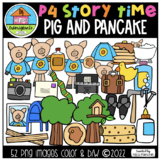 P4 STORY TIME Pig and Pancake (P4Clips Trioriginals) BOOK 