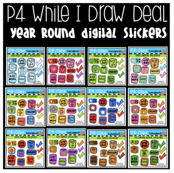 Preview of Year Round Digital Stickers (P4 Clips Trioriginals) DIGITAL STICKERS