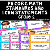 PA Core Math Standards and I Can Statements Grade 2