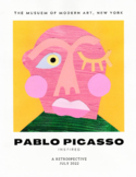 PABLO PICASSO ART EXHIBITION POSTER ART PROJECT.