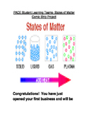 PACE Student Learning Teams- States of Matter Comic Strip Project