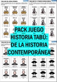 PACK JUEGO HISTORIA TABÚ: DE LA HISTORIA CONTEMPORÁNEA (SPANISH)
