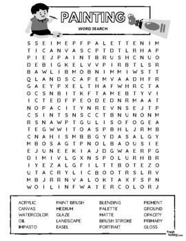 Download Word Search on Pour Painting Supplies