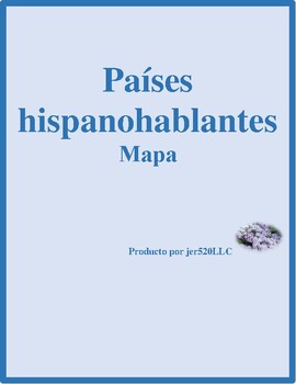 Paises Hispanos Map Worksheets Teaching Resources Tpt