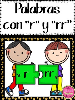 Palabras Con R Y Rr By The Bilingual Teacher Store Tpt