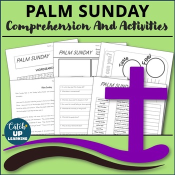 Preview of PALM SUNDAY ACTIVITIES Easter Religious Holy Week