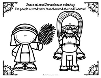 palm sunday images for kids