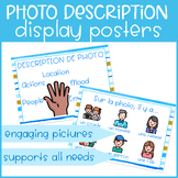 PALME French Photo Description Posters - Engaging Visual L