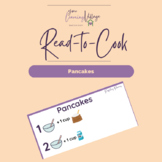 PANCAKES:Read-To-Cook Visual Recipe Card