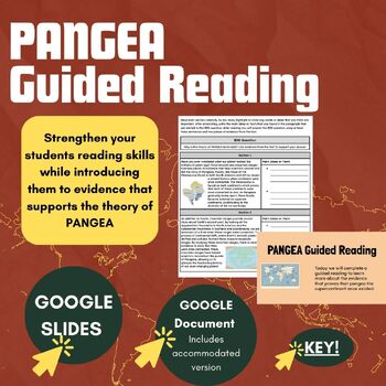 Preview of PANGEA Intro Evidence Based Guided Reading PDF + Digital Resource Middle School