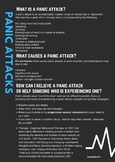 PANIC ATTACK / ANXIETY / PANIC DISORDER information for st