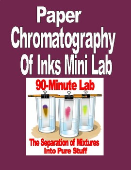Preview of PAPER CHROMATOGRAPHY OF INKS 90-Minute PREMIUM Mini-Lab