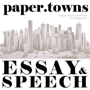 paper towns essay topics