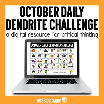 Preview of PAPERLESS October Daily Dendrite Challenge