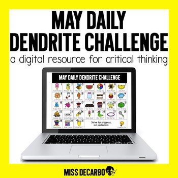 Preview of PAPERLESS May Daily Dendrite Challenge