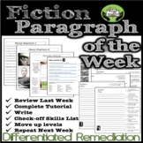 PARAGRAPH OF THE WEEK | FICTION | DIFFERENTIATED WRITING R