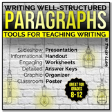 PARAGRAPH WRITING STRUCTURE: Tools for Teaching Writing