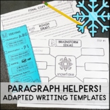 PARAGRAPH WRITING PROCESS  - WINTER THEME