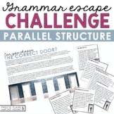 Parallel Structure Grammar Activity Escape Room Challenge,