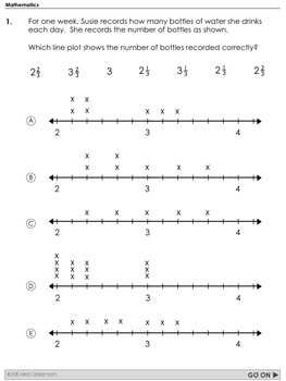 PARCC Math Test Prep 3rd Grade  Printable Practice for Standardized Tests