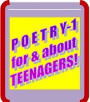 Preview of PARCC-ALIGNED POETRY LESSON-1! Poetry For Students & About Students!