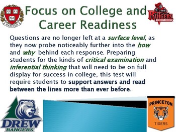 Preview of PARCC & SAT State Testing Preparation / College & Career Readiness