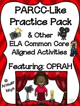 Preview of PARCC-Like Practice #5: ELA (Oprah Winfrey)