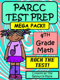 PARCC/NJSLA-Like Test Prep 4th Grade Math - MEGA PACK!