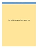 PARCC Narrative English Writing Task Practice Unit