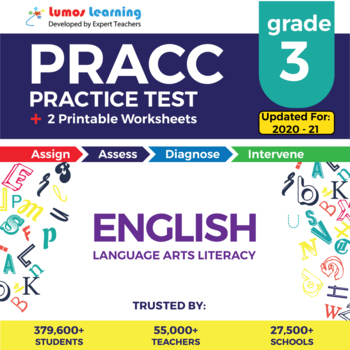 Preview of Online PARCC Practice, Digital Workbooks Grade 3 ELA - Distance education
