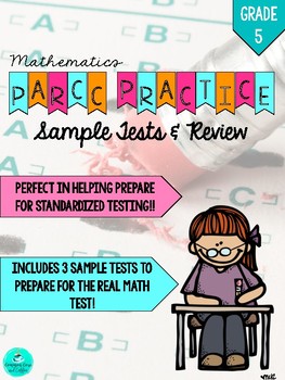 Preview of PARCC Practice Tests! (Math) - Grade 5