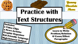 Problem/Solution Cause/Effect Text Structures Test Prep Ch
