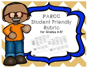 Preview of PARCC Student-Friendly Writing Rubrics Grades 4-5!