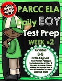 PARCC Test Prep End of Year Weekly Practice Set 2