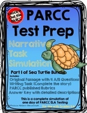 PARCC Test Prep: Narrative Task, Sea Turtle Bundle Part 1