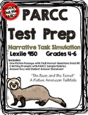 PARCC Test Prep Narrative Task with 2 Writing Prompts, 7 A