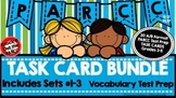 PARCC Test Prep Vocabulary Task Cards A/B Format BUNDLE (Sets1-3)