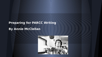 Preview of PARCC Writing Preparation and Steps: Getting Pumped Through Parody