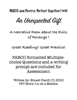 Preview of PARCC and Poetry: Perfect Together! (#4) An Unexpected Gift