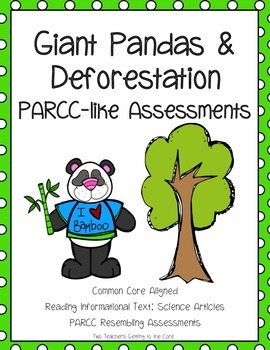 Preview of Test Prep Articles & Assessment: Giant Pandas and Deforestation