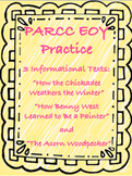 PARCC-like EOY Assessment Practice