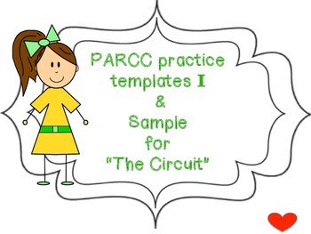 Preview of PARCC practice templates I