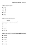 PARCC practice test for 3rd Grade Math PBA/MYA