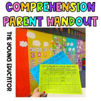 Preview of PARENT COMPREHENSION HANDOUT