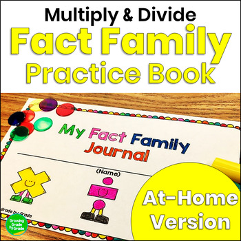 Preview of Fact Family Multiplication and Division Practice Pages